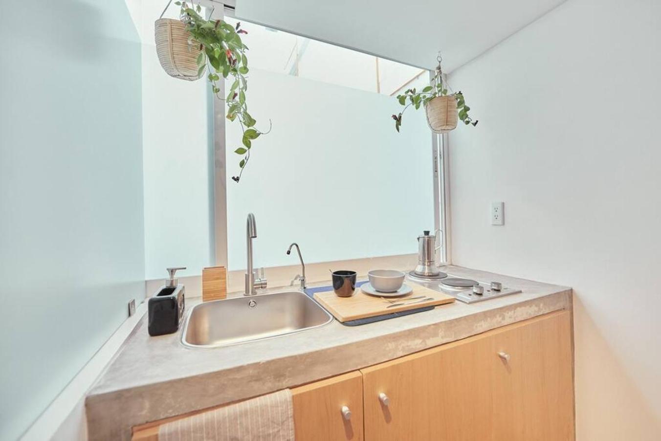 New! Cozy Cuauhtmoc Studio, Near Usa Embassy Mexiko-Stadt Exterior foto